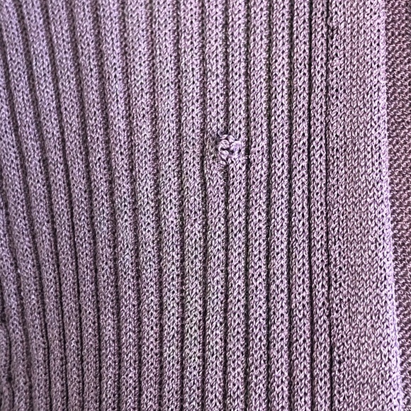 Soft Surroundings Purple Open Drape Cardigan - Picture 5 of 7